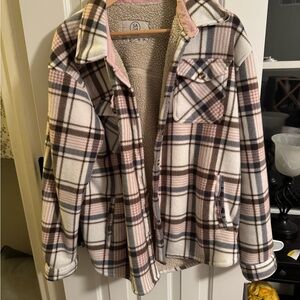 Sage Sherpa Lined Jacket